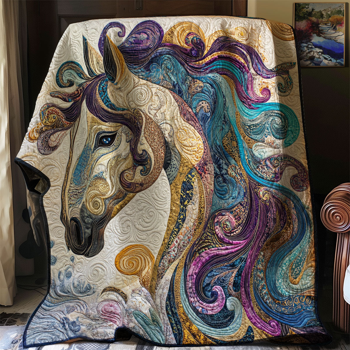 Artistic Horse WJ1903003CL Quilt