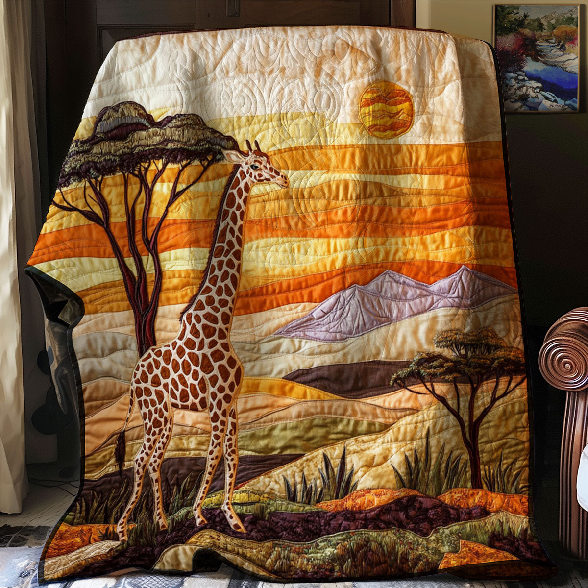 Savannah Giraffe WJ2003030CL Quilt