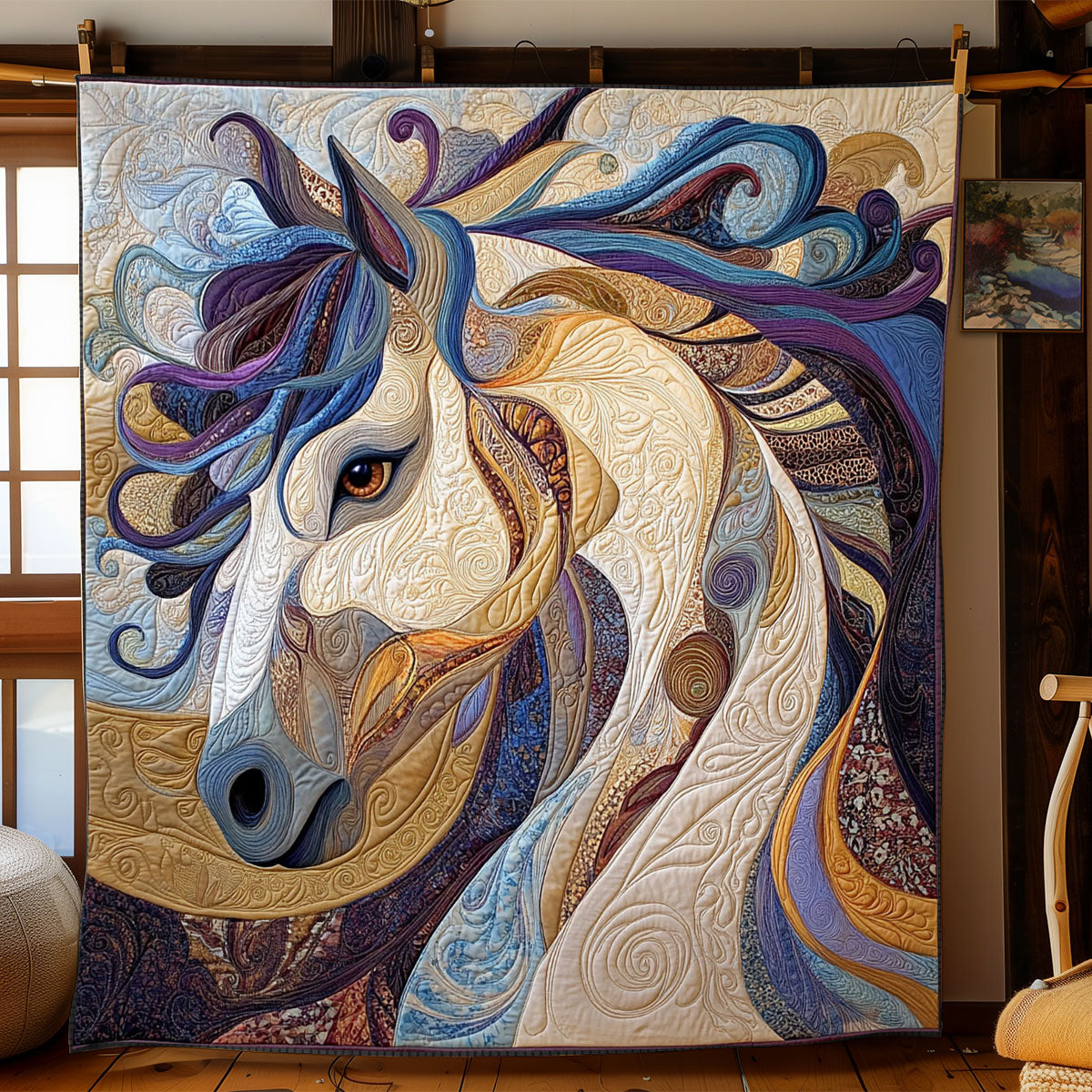 Artistic Horse WJ1903001CL Quilt