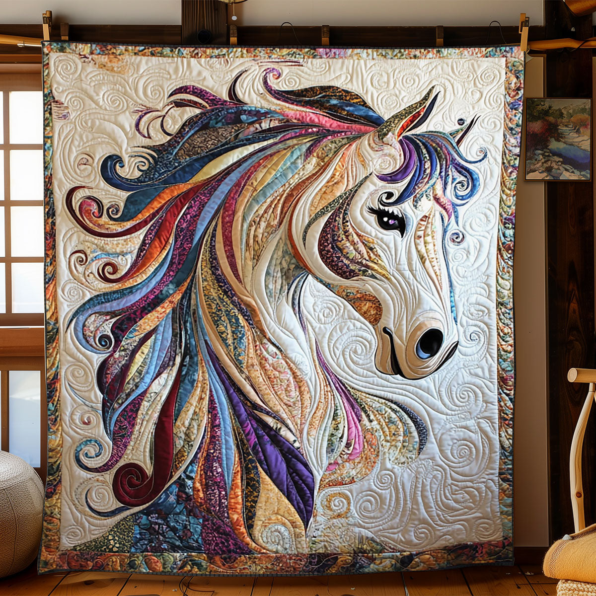Artistic Horse WJ1903002CL Quilt