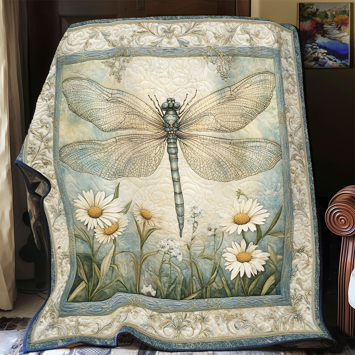 Dreamy Dragonfly WU2502013CL Quilt