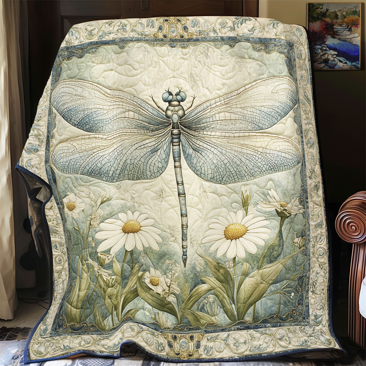 Dreamy Dragonfly WU2502014CL Quilt