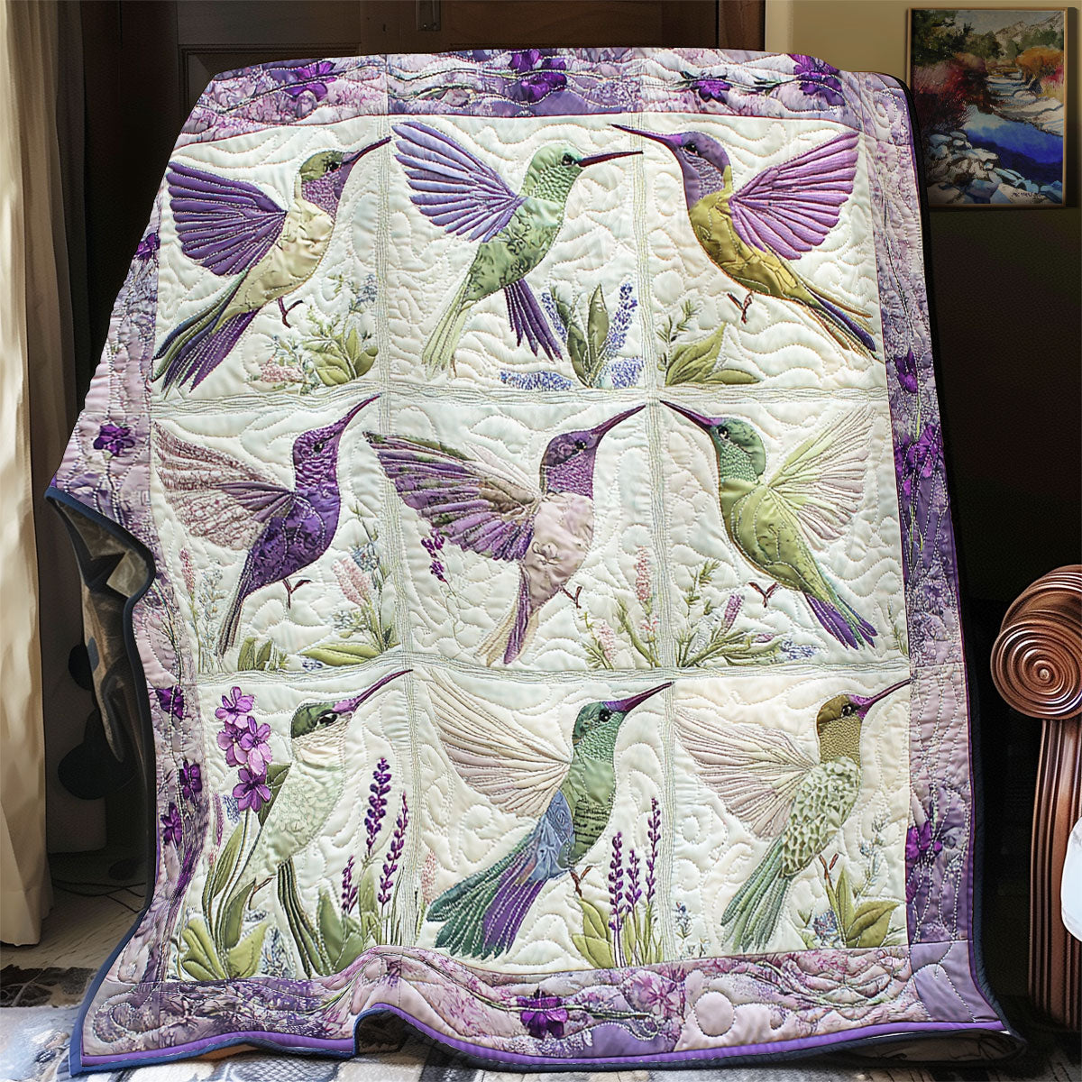 Hummingbird WU2512009CL Quilt