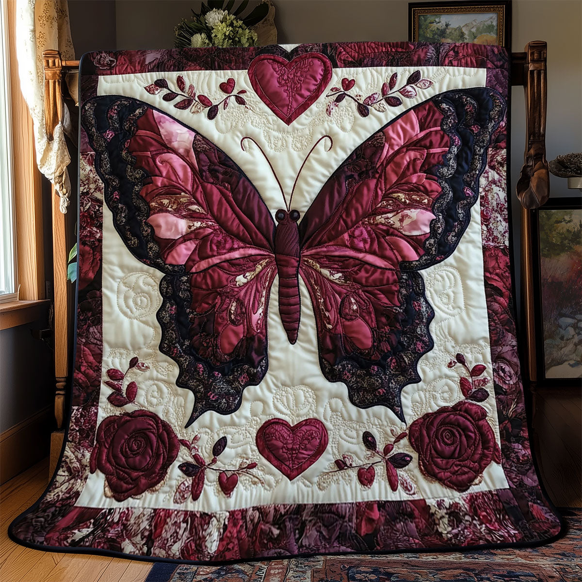 Butterfly Embrace WJ1402004CL Quilt