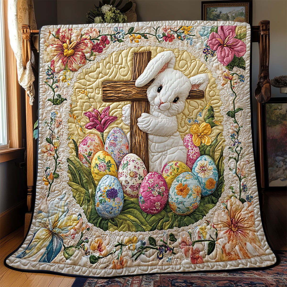 Easter Blessing WJ1302008CL Quilt