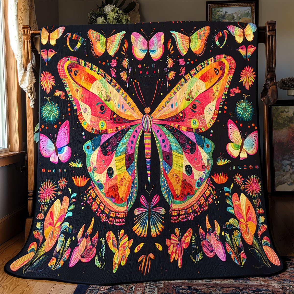 Rainbow Wings WJ1203028CL Quilt
