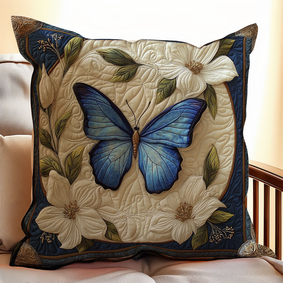 Mystic Butterfly WX2203082CL Quilt Pillow Case