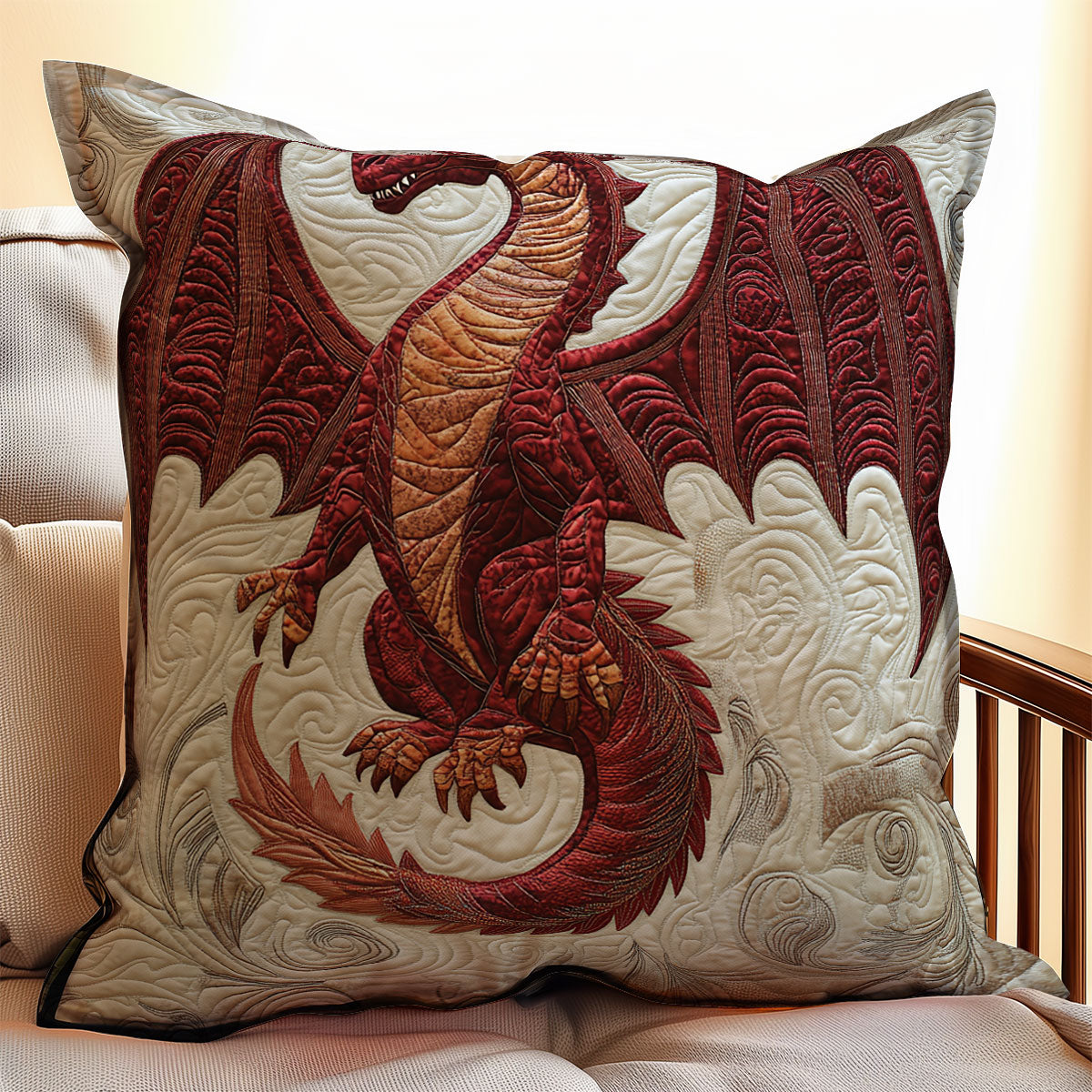 Mystic Dragon WX2203083CL Quilt Pillow Case