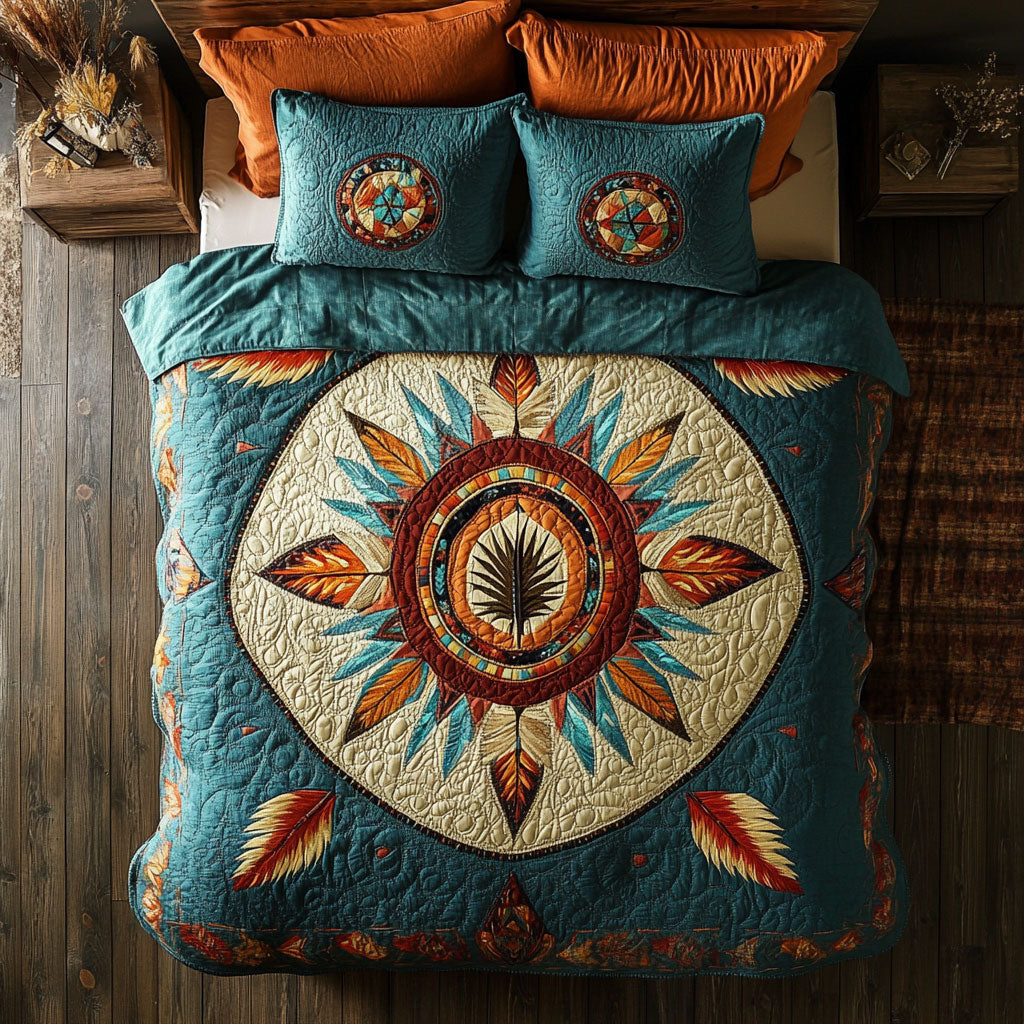 Native American Mandala WU2201062CL Duvet Cover Set