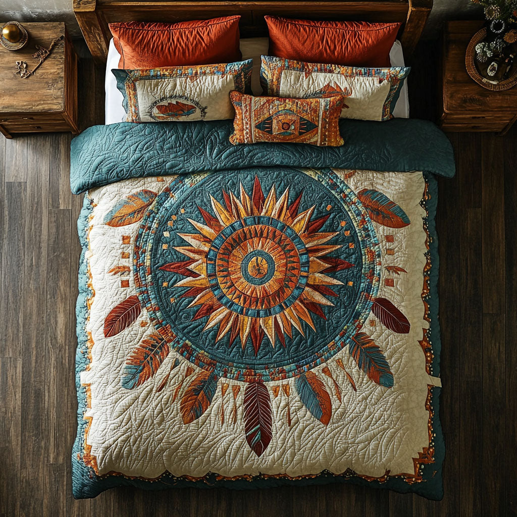 Native American Mandala WU2201063CL Duvet Cover Set