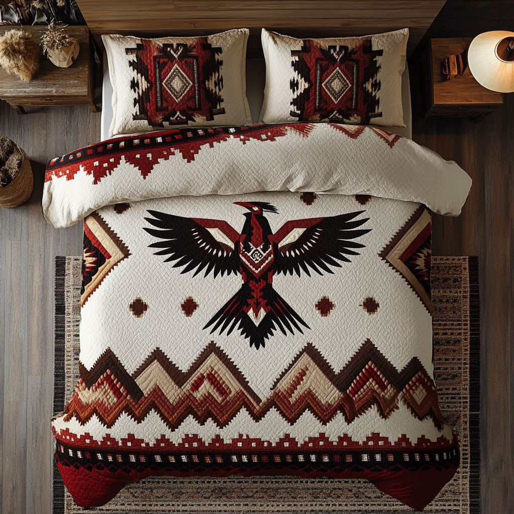 Native American Thunderbird WU1902027CL Duvet Cover Set