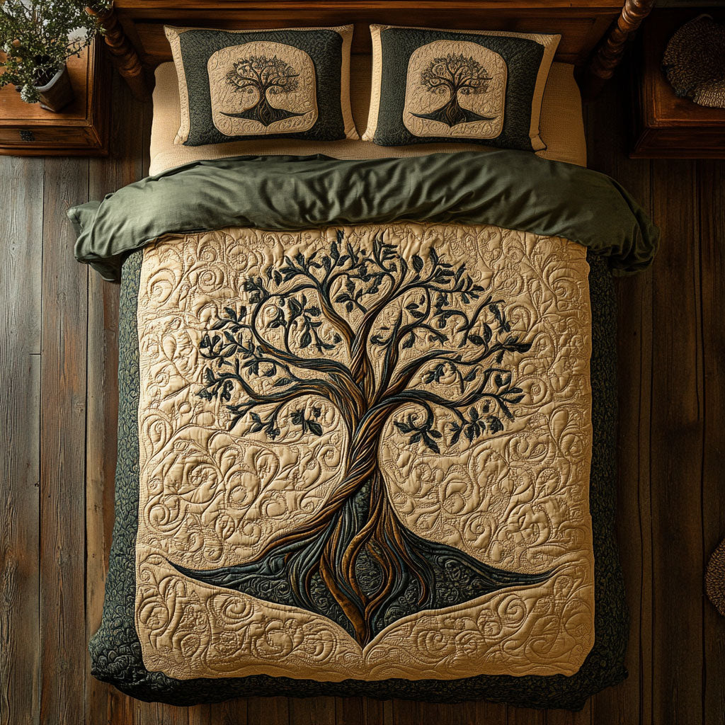 Old Tree Of Life WY0708059CL Duvet Cover Set
