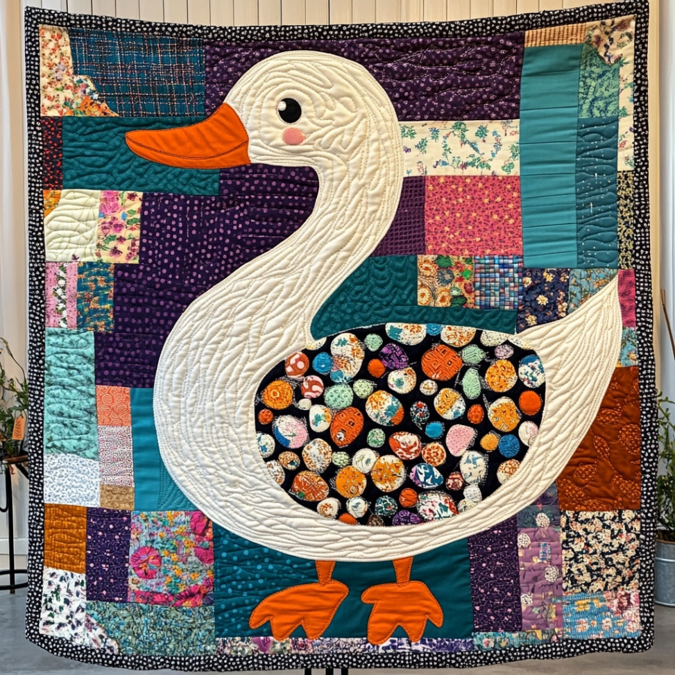 Patchwork Duck WU2612061CL Quilt