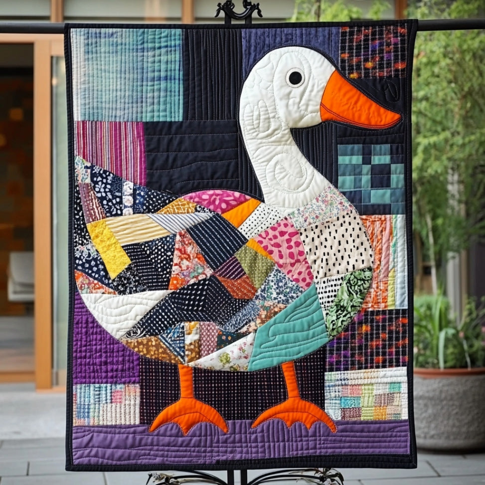 Patchwork Duck WU2612066CL Quilt