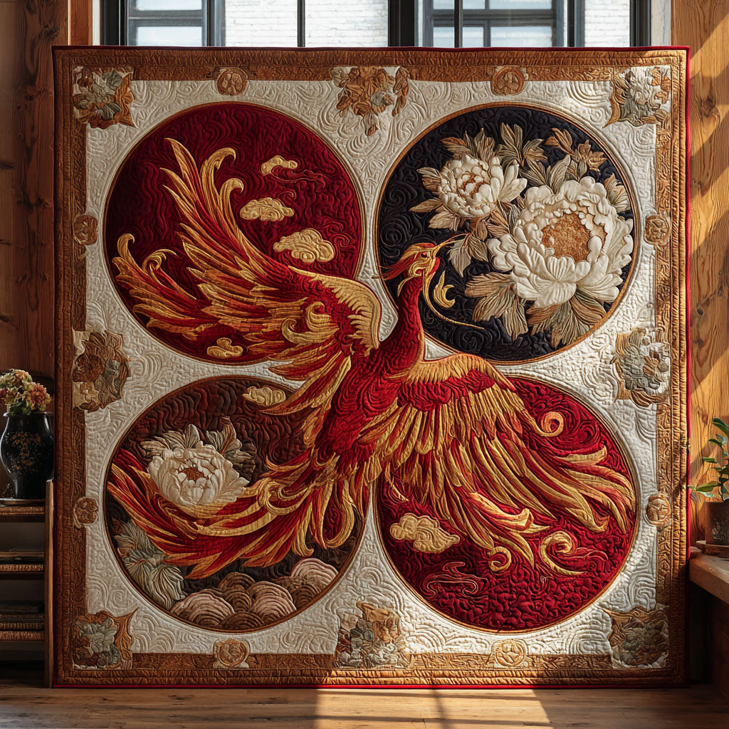 Phoenix Bloom Glow CW0908033CL Quilt