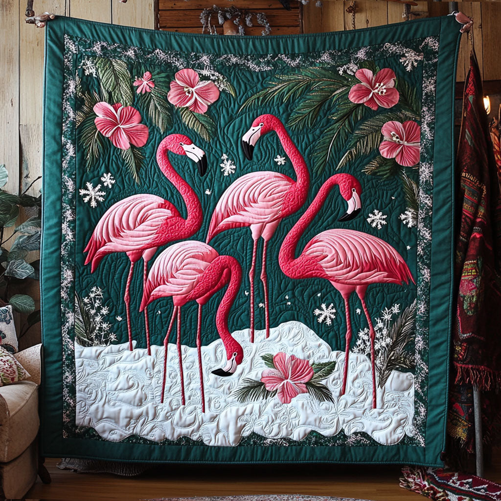 Pink Winter Wonderland WY0808036CL Quilt