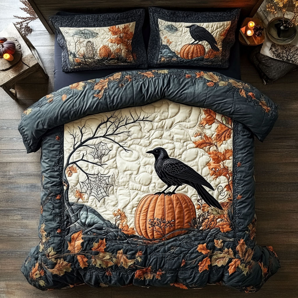 Pumpkin Perch WJ0708064CL Duvet Cover Set