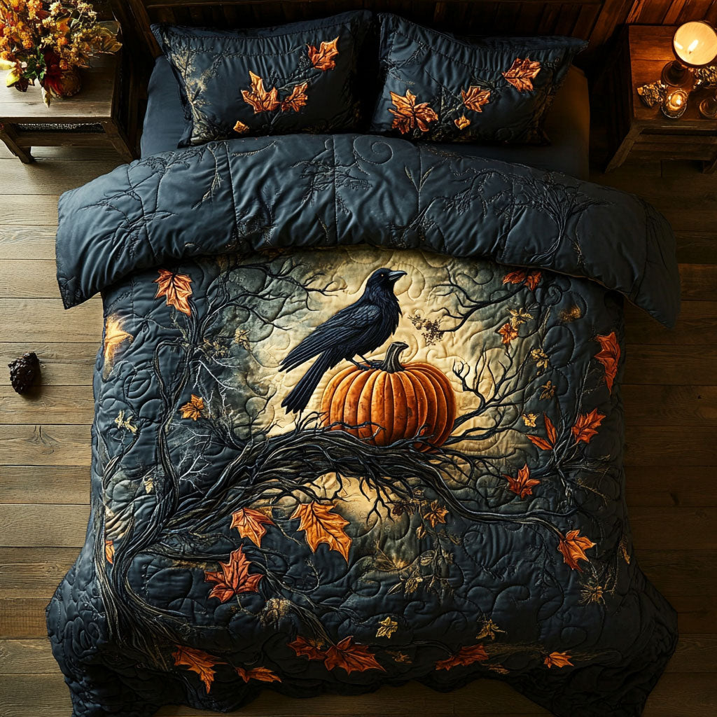 Pumpkin Perch WJ0708065CL Duvet Cover Set
