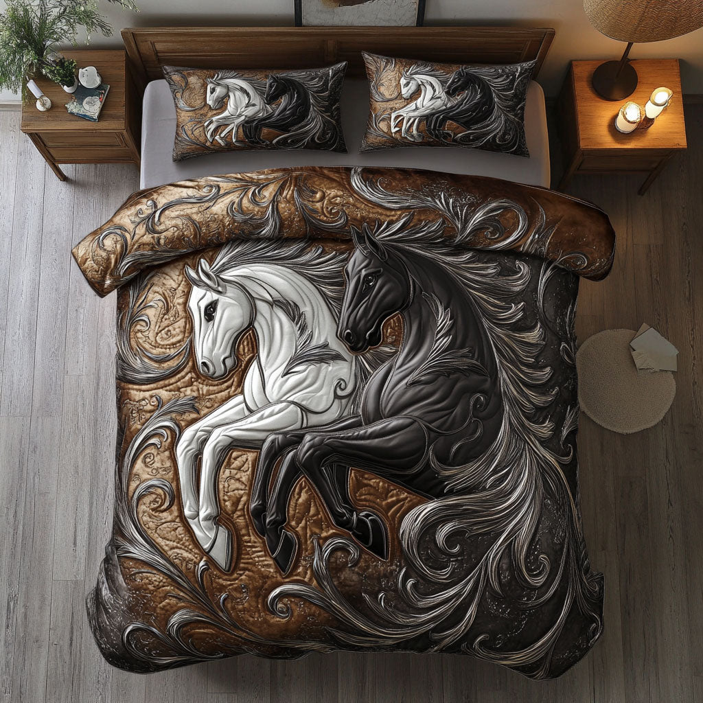 Running Horse Into The Wild WU2301055CL Duvet Cover Set