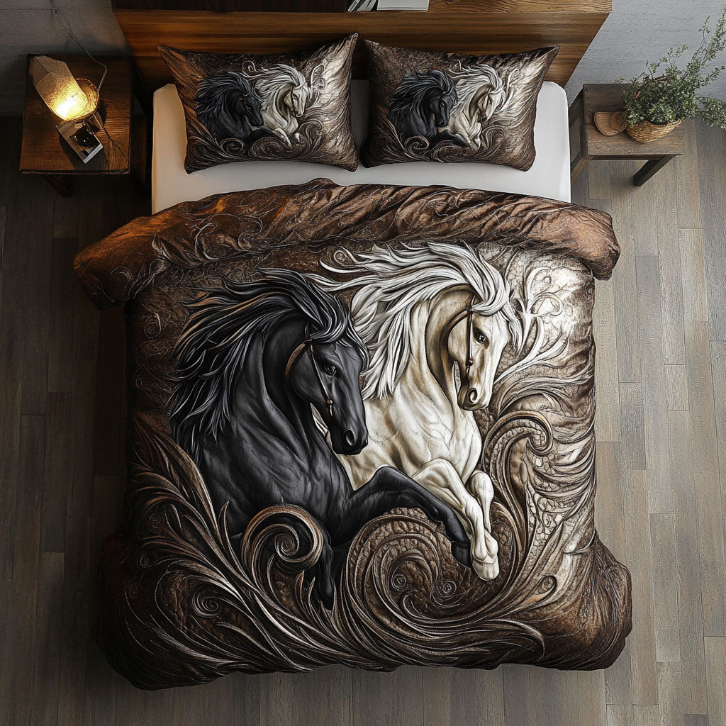 Running Horse Into The Wild WU2301056CL Duvet Cover Set