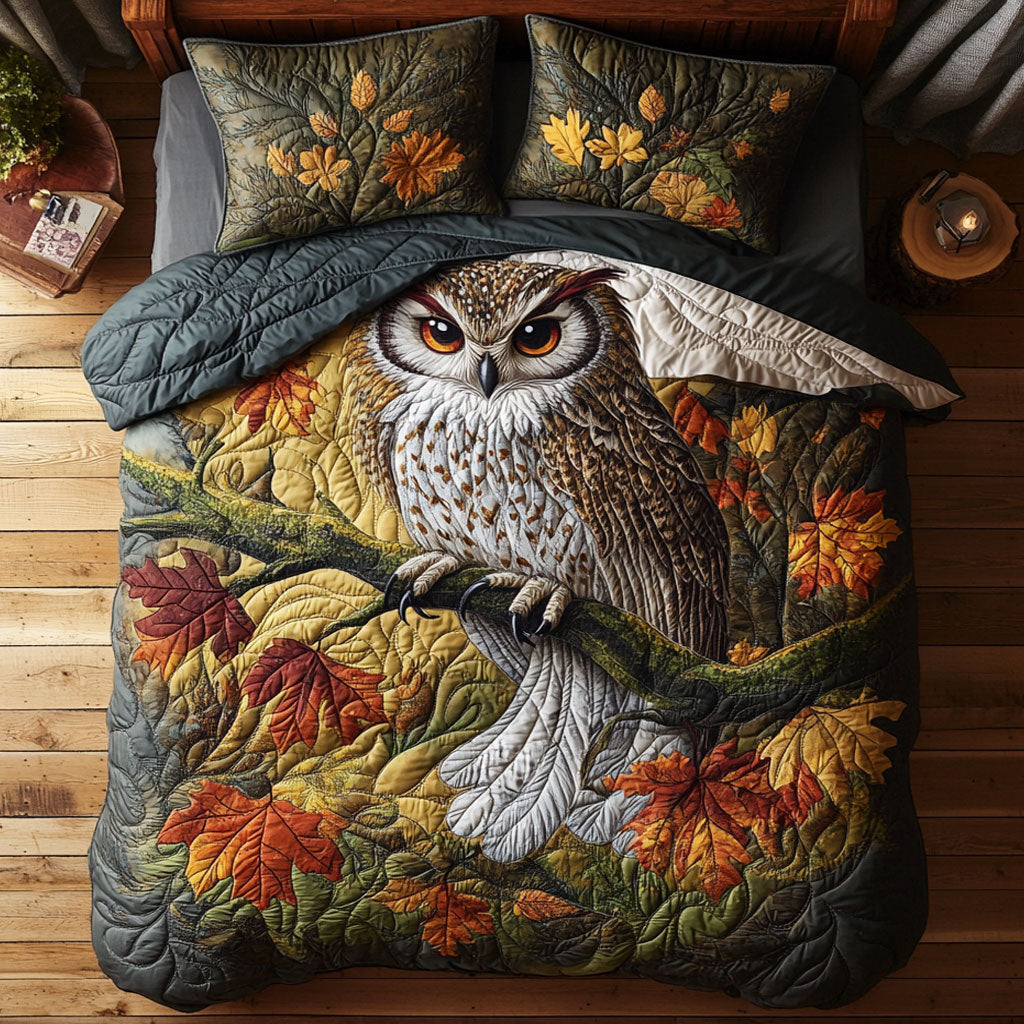 Rustleaf Owl CP0908004CL Duvet Cover Set