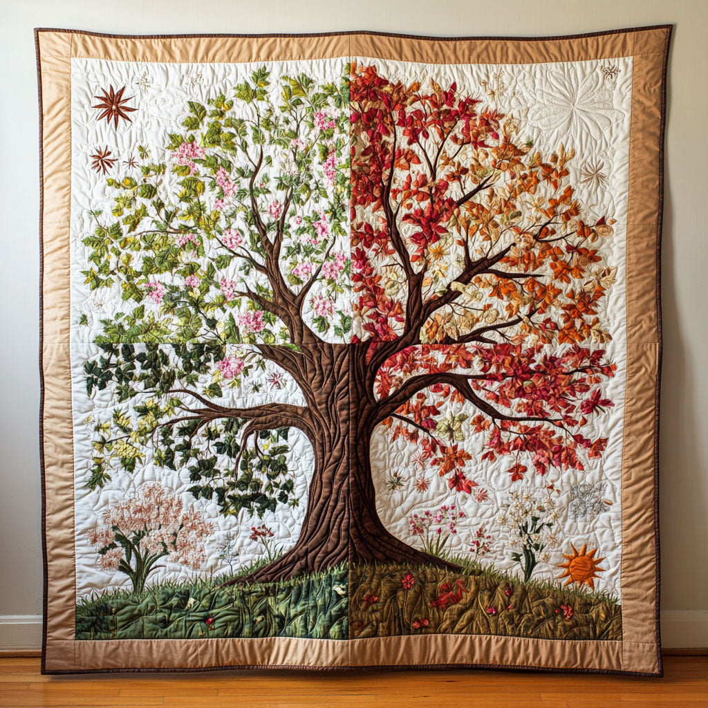 Seasons In Bloom CP0708028CL Quilt