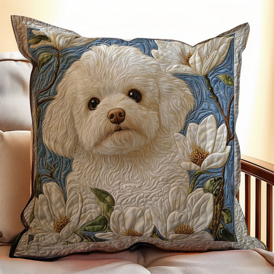 Shih Tzu Magnolia WX2003074CL Quilt Pillow Case