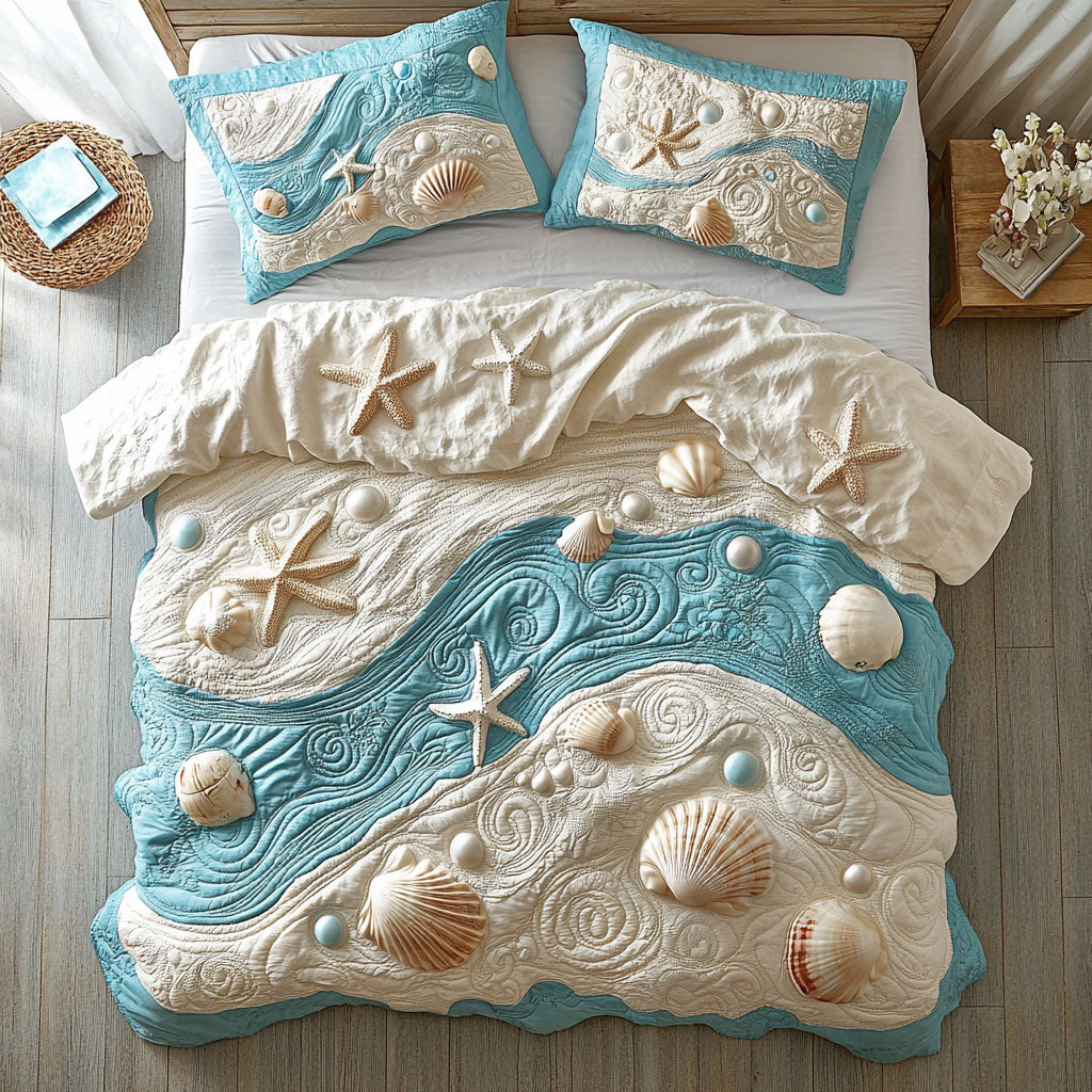 Sparkle Starfish WU2802036CL Duvet Cover Set