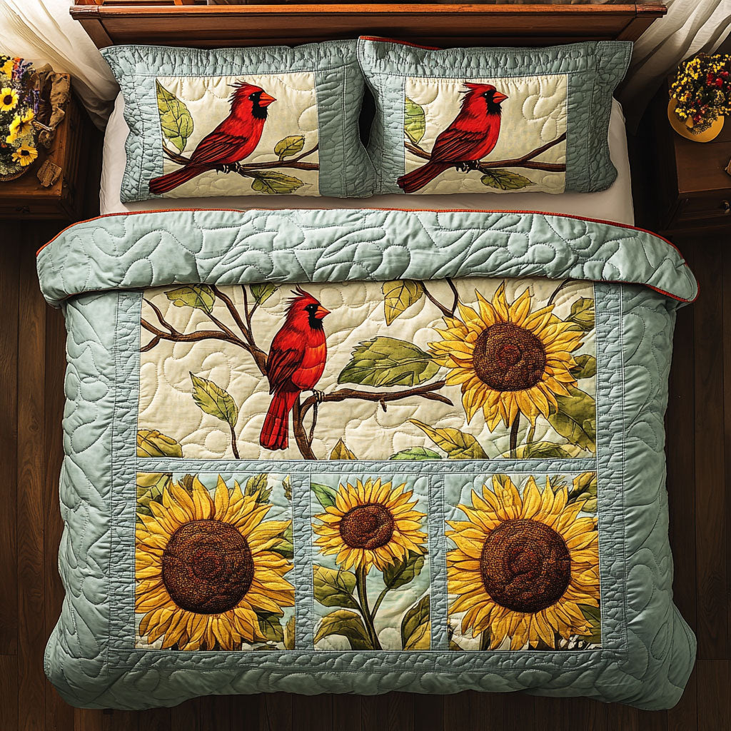Sunny Cardinal WY0708008CL Duvet Cover Set