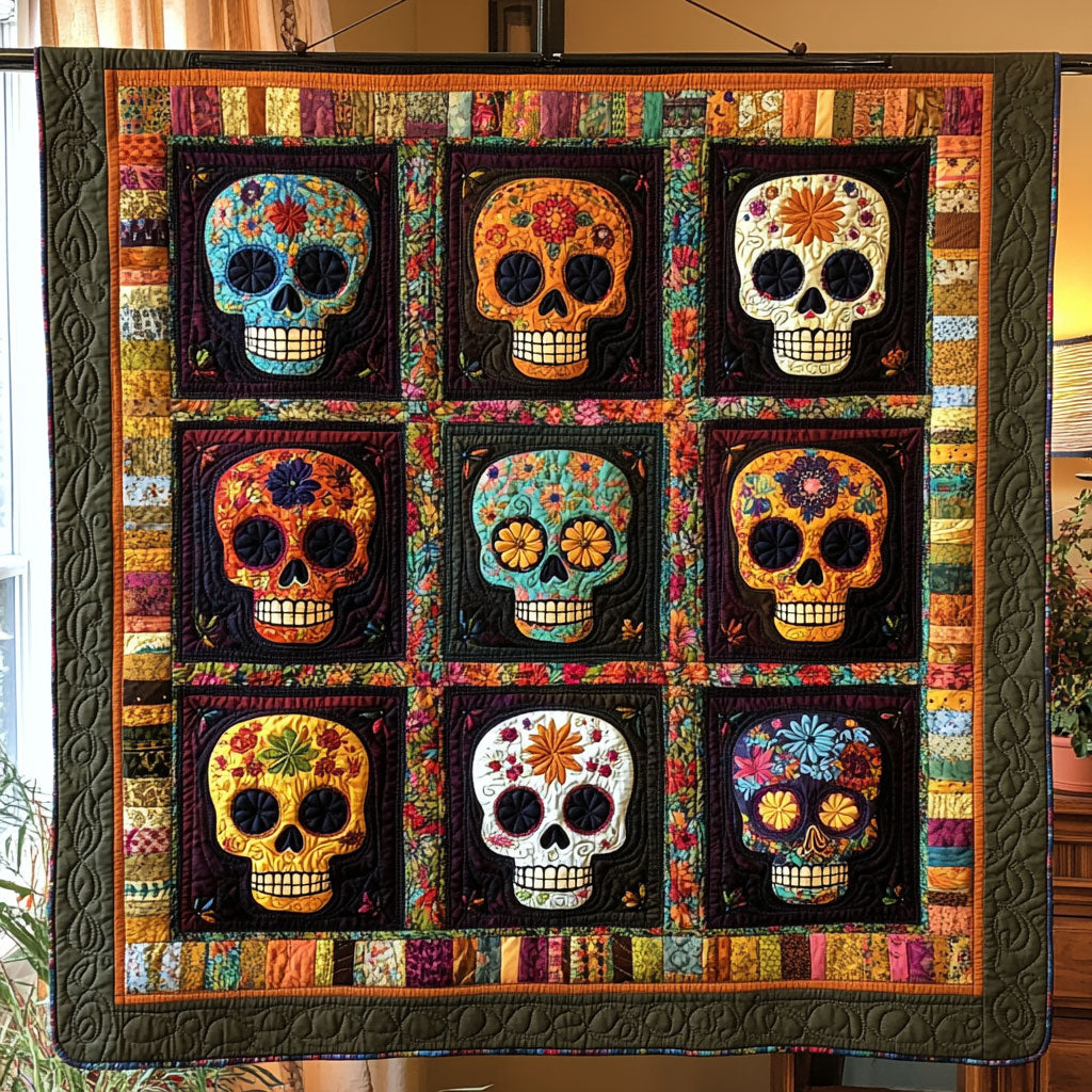 The Sacred Skull WJ0708050CL Quilt