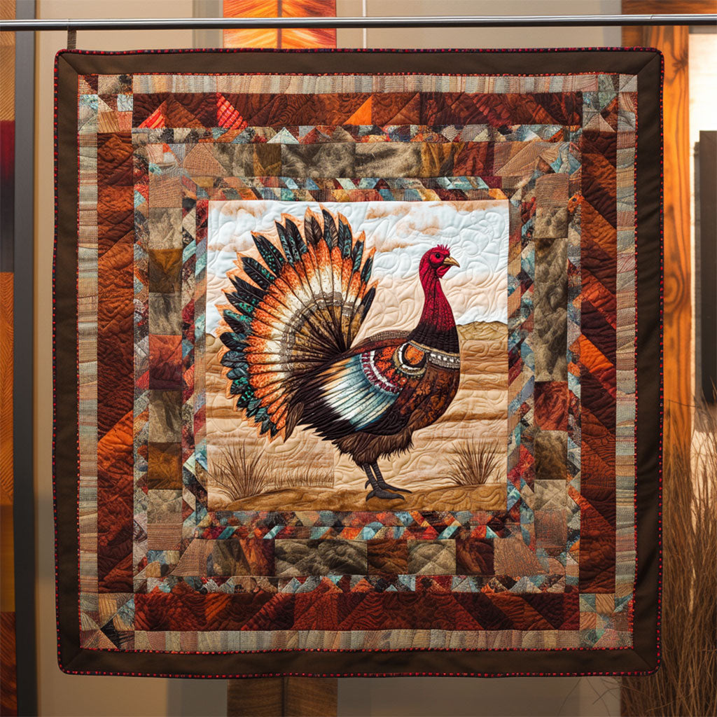 The Wandering Turkey WJ0708061CL Quilt