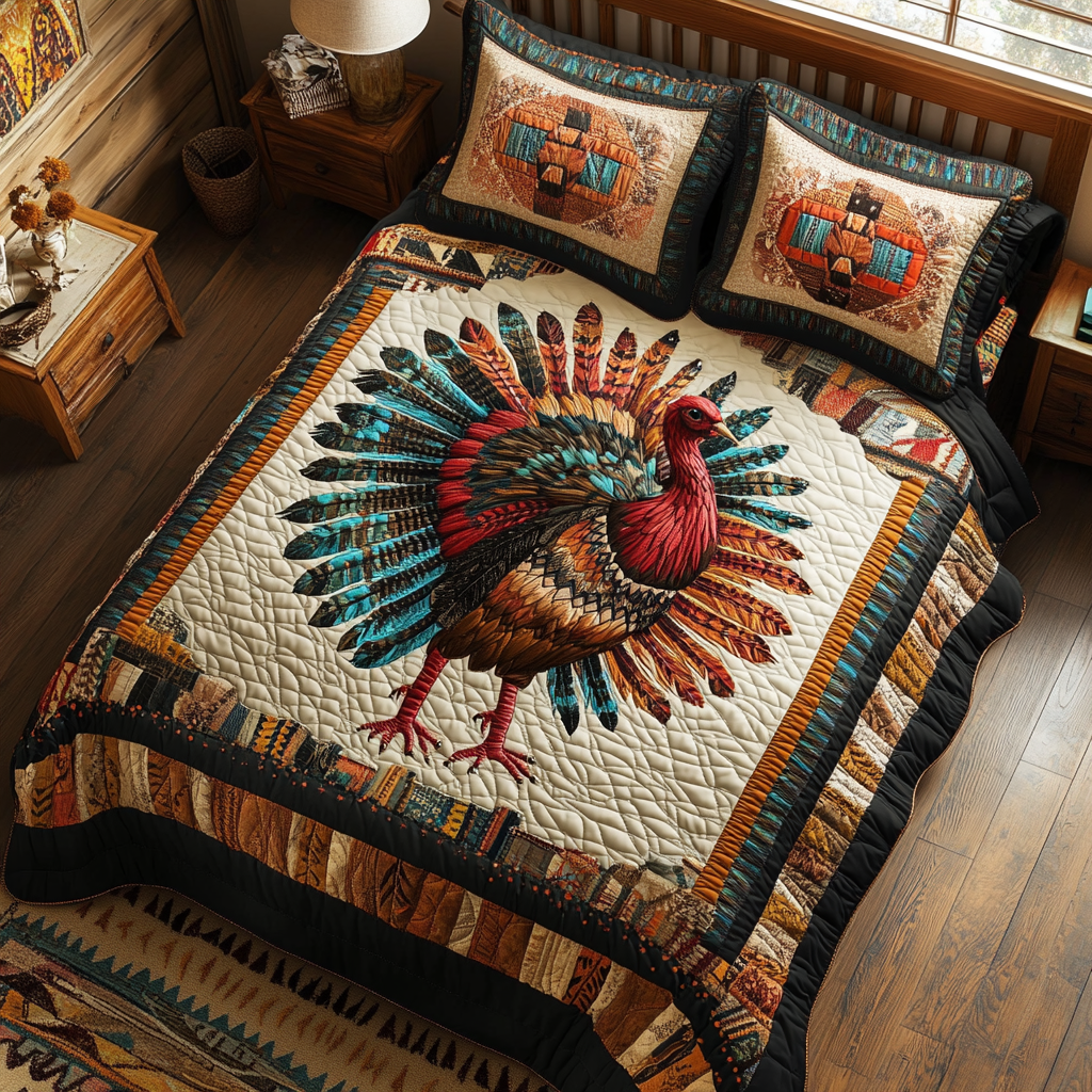 The Wandering Turkey WJ0708112CL Duvet Cover Set