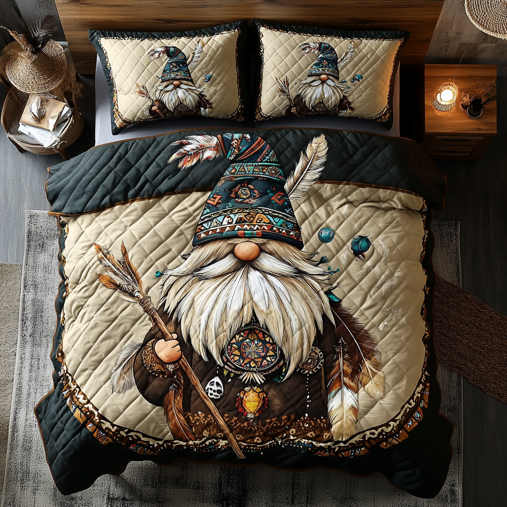 Tribal Gnome WU1601003CL Duvet Cover Set