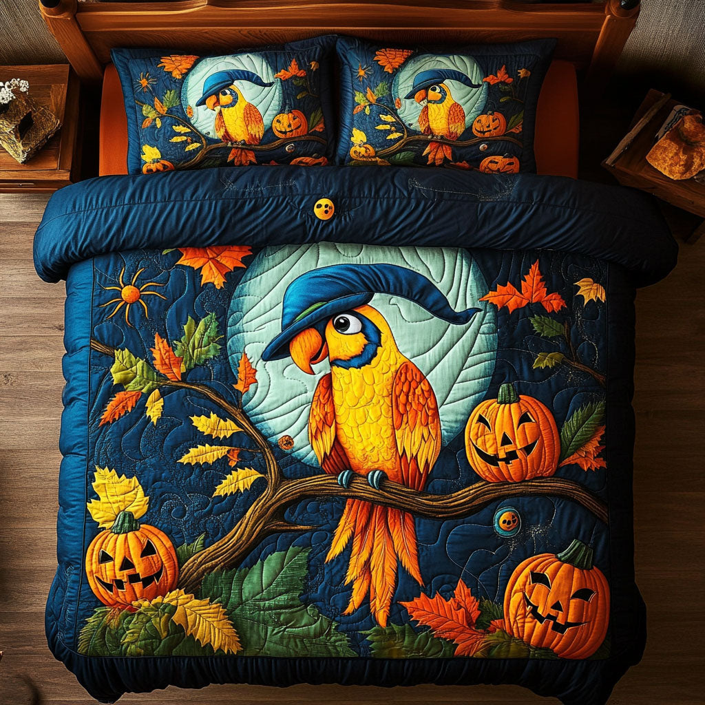 Witchy Parrot WY0808016CL Duvet Cover Set