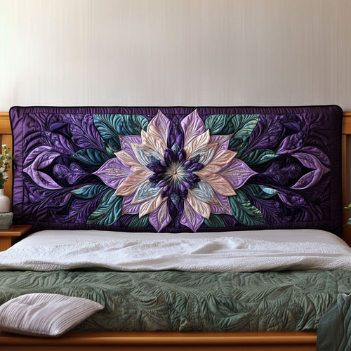 Eternal Petal Mandala KL2412020CL Quilted Headboard Slipcover