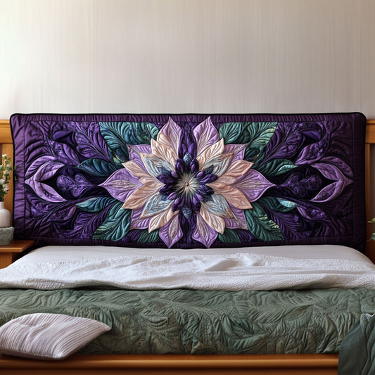 Eternal Petal Mandala KL2412020CL Quilted Headboard Slipcover