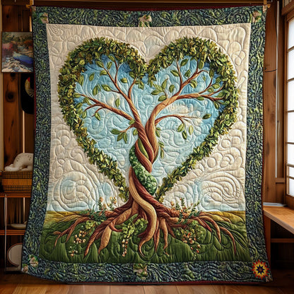 Heart Tree Of Life WY2312033CL Quilt