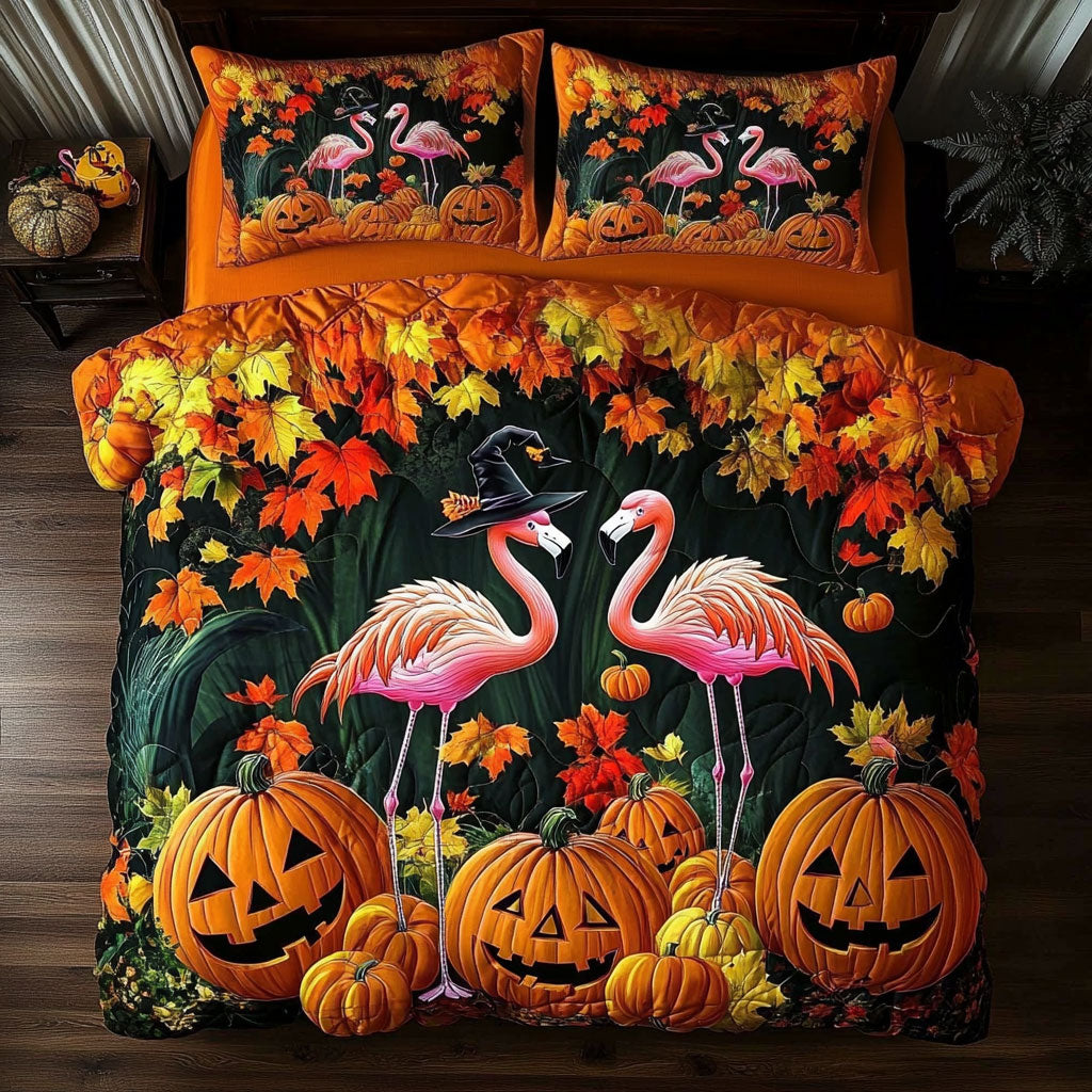Spellbound Flamingos WY0108052CL Duvet Cover Set