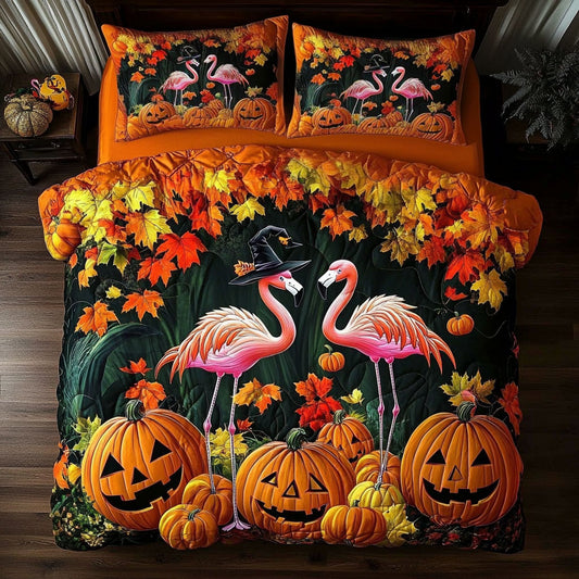 Spellbound Flamingos WY0108052CL Duvet Cover Set