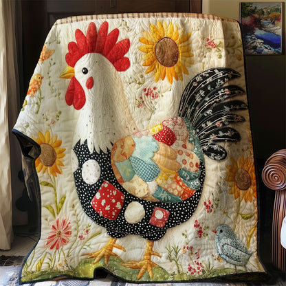 Chicken Charm WJ3012009CL Quilt