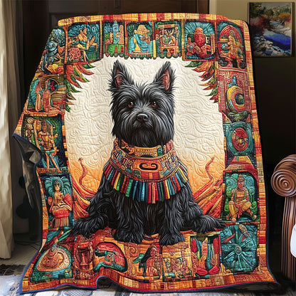 Skye Terrier Mayan Culture WY0801054CL Quilt