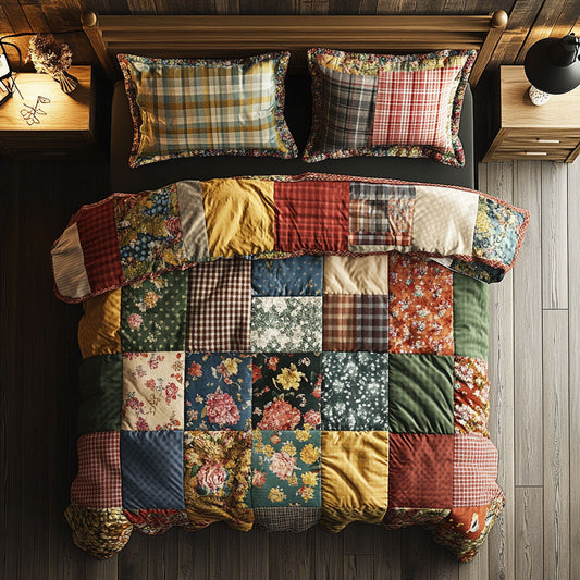 Vintage Patchwork WJ1505019CL Duvet Cover Set