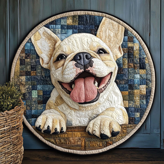 Louie Cute CM2905018CL Quilted Round Mat