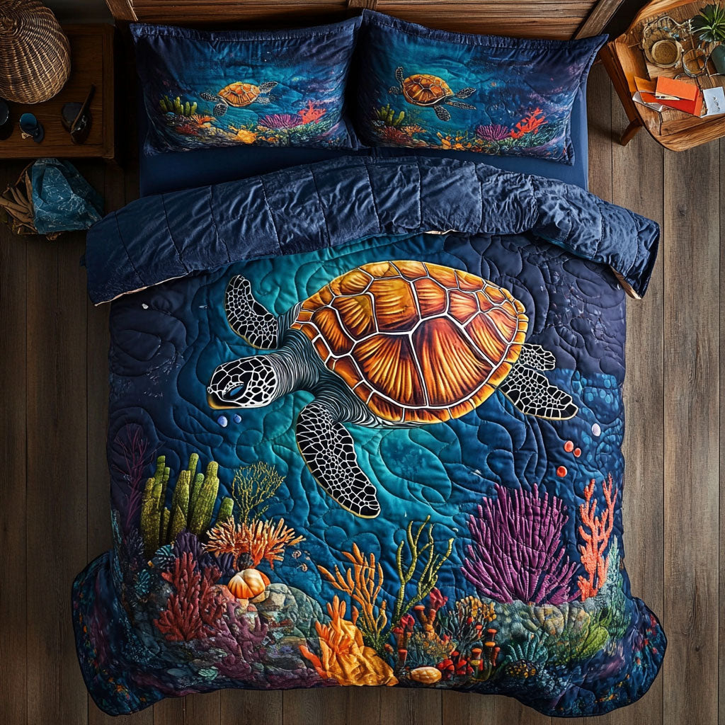Seaside Serenity WX0307076CL Duvet Cover Set
