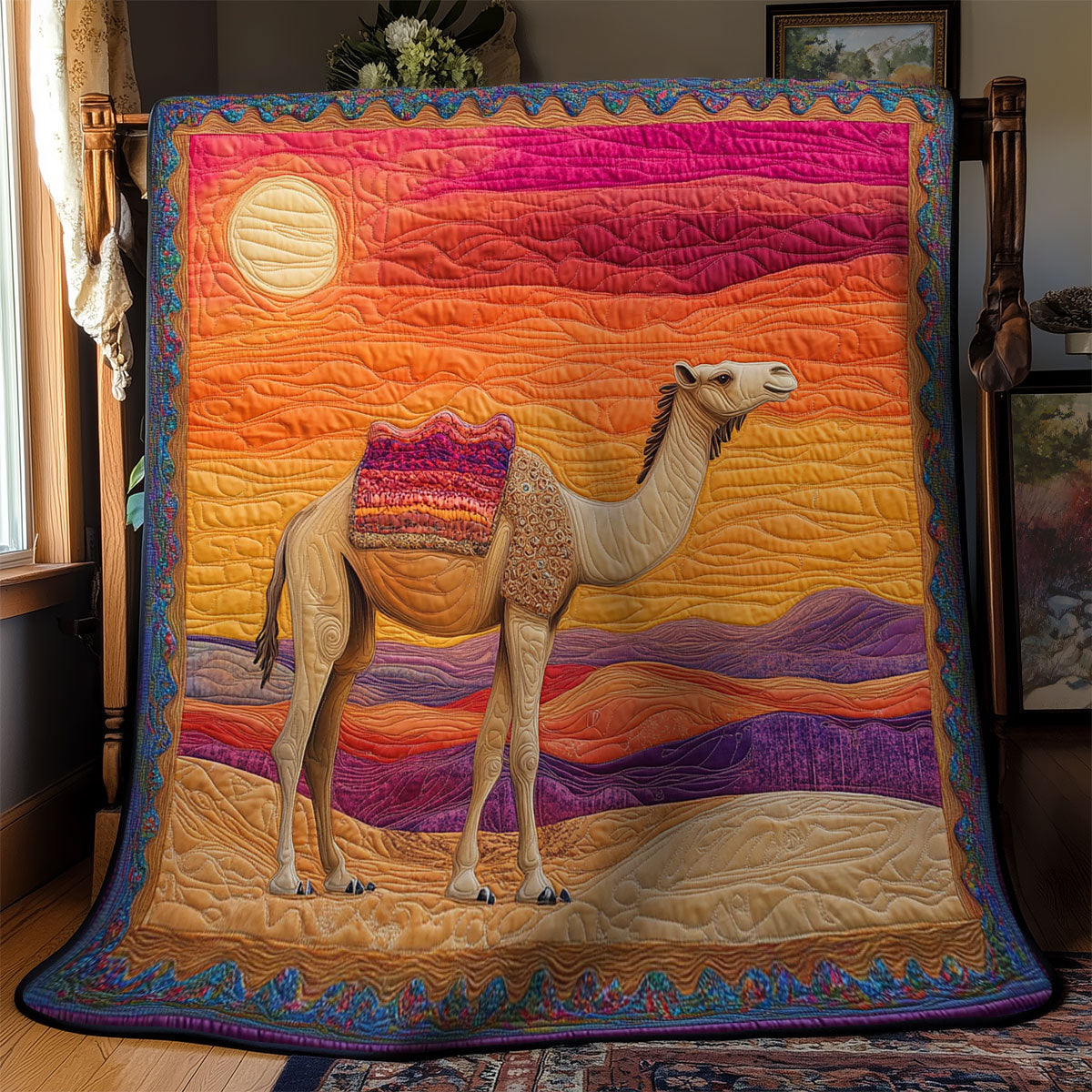 Camel Portrait WY2103016CL Quilt