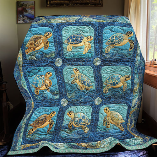 Graceful Turtle WX2512026CL Quilt