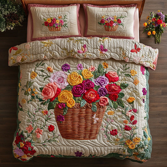 Flower Basket CQ3005007CL Duvet Cover Set
