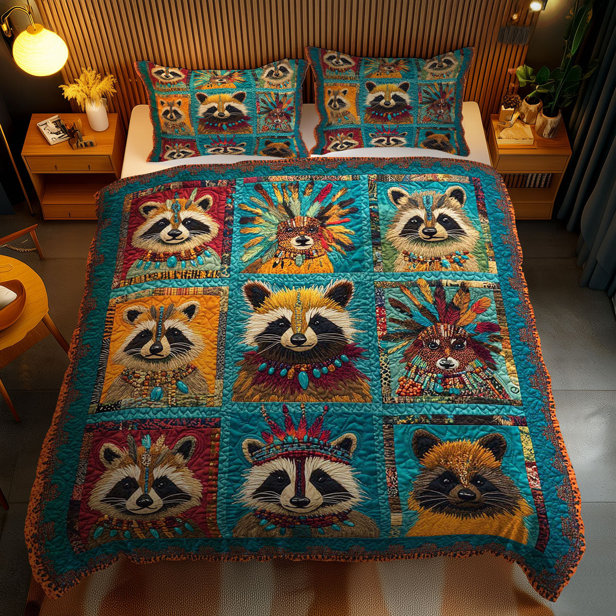 Raccoon Guardian WN2401046CL Duvet Cover Set