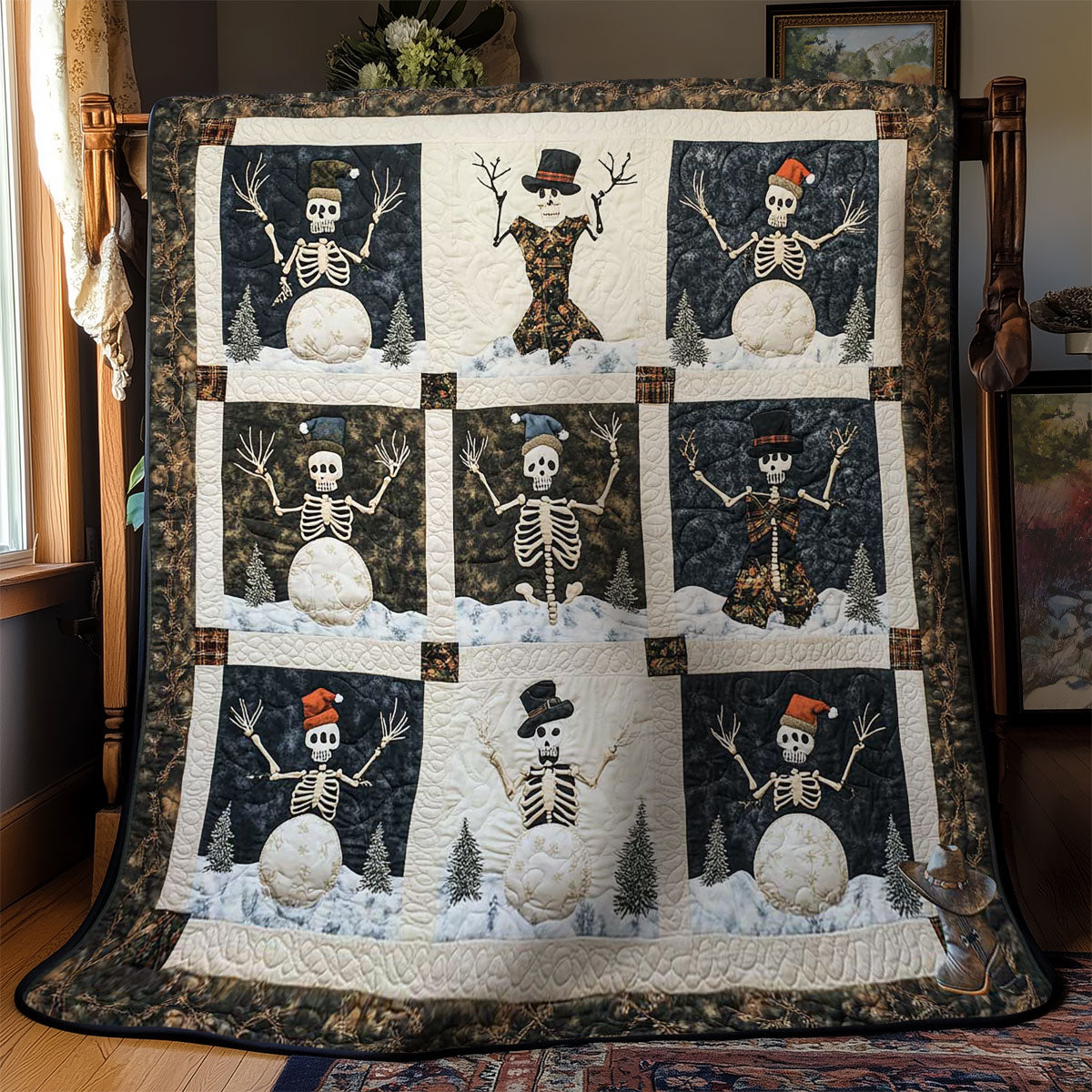 Chill Skeleton WN2011100CL Quilt