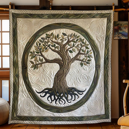 Serene Tree Of Life WN0601024CL Quilt